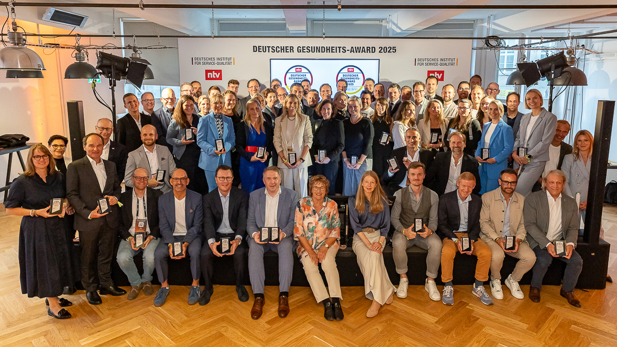 Alle Gewinner des Deutschen Gesundheits-Awards 2025