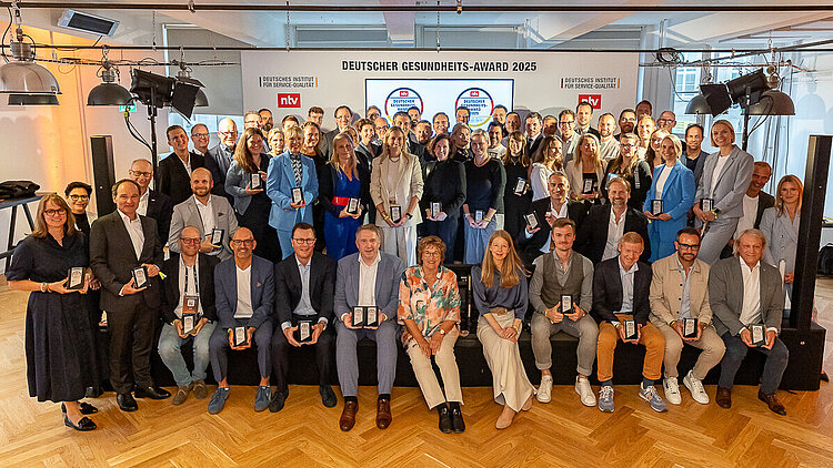 Alle Gewinner des Deutschen Gesundheits-Awards 2025